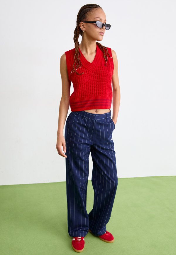 PINSTRIPE PANTS - Trousers4