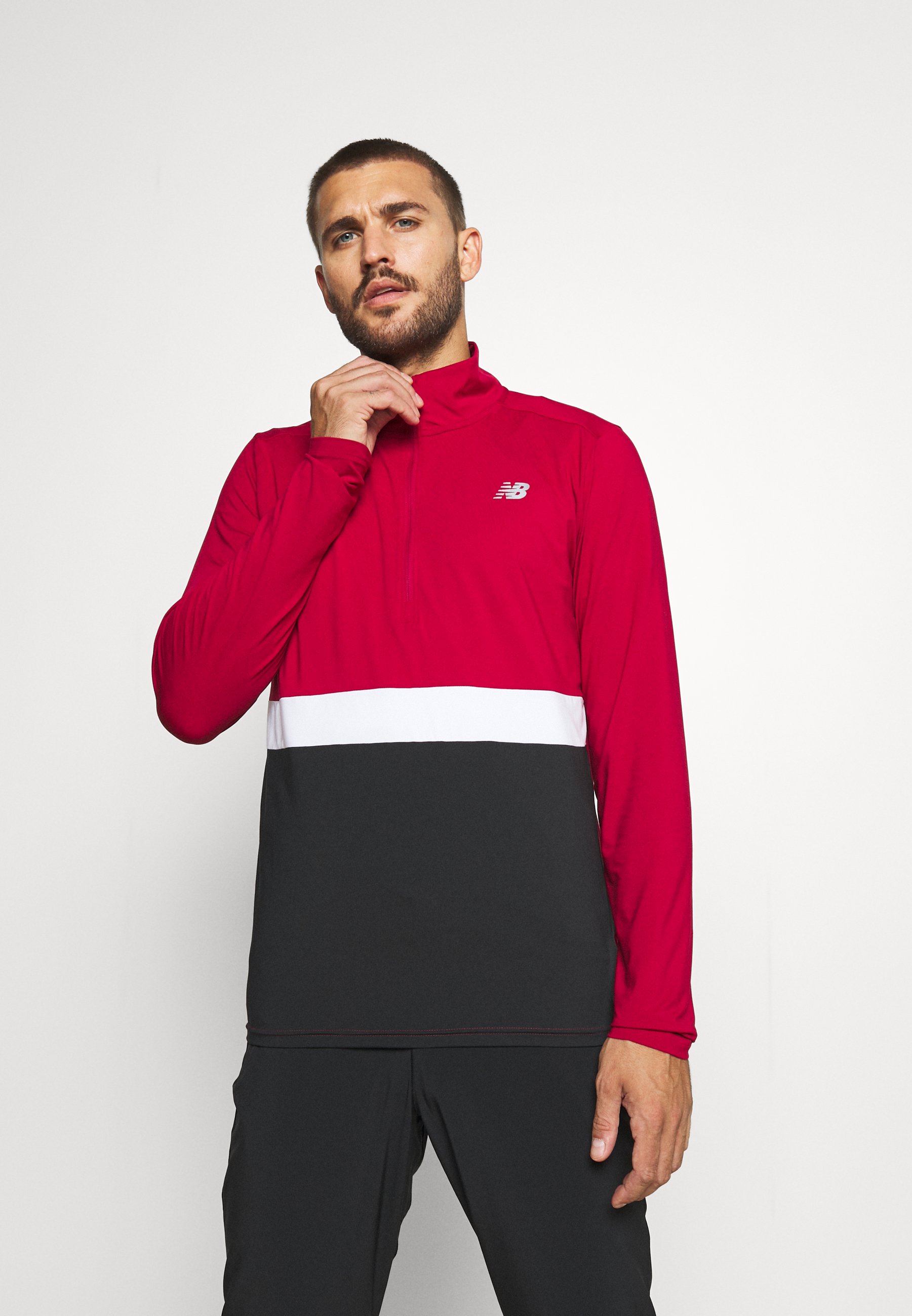 new balance half zip
