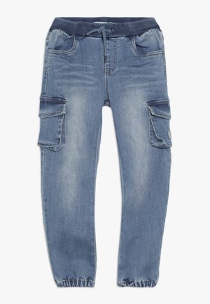 NMMBOB - Bojówki - light blue denim