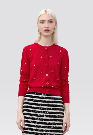 Chaqueta de punto - deep red