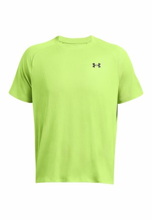 Under Armour SHORT-SLEEVES UA TECH TEXTURED SS - Sportiniai marškinėliai trumpomis rankovėmis - morph green