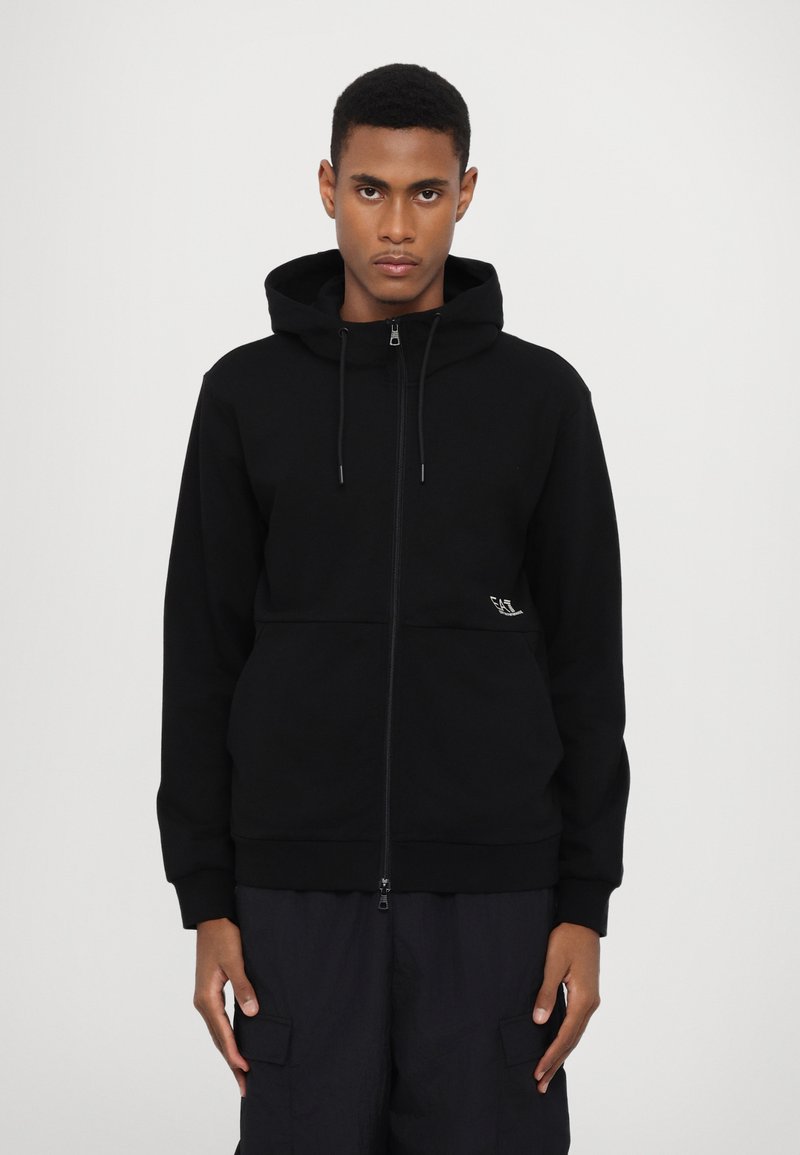 EA7 Emporio Armani Felpa con zip - black