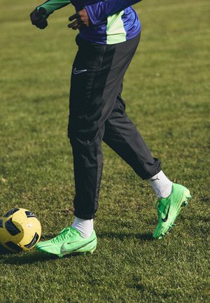 Nike Performance ZOOM VAPOR 15 MERCURIAL ACADEMY MDS FG/MG - Kopačky lisovky - green strike/black/stadium green
