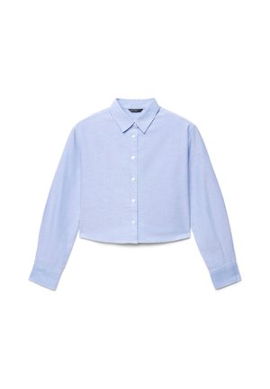 Calliope, CAMICIA TINTA UNITA - Hemdbluse - celeste