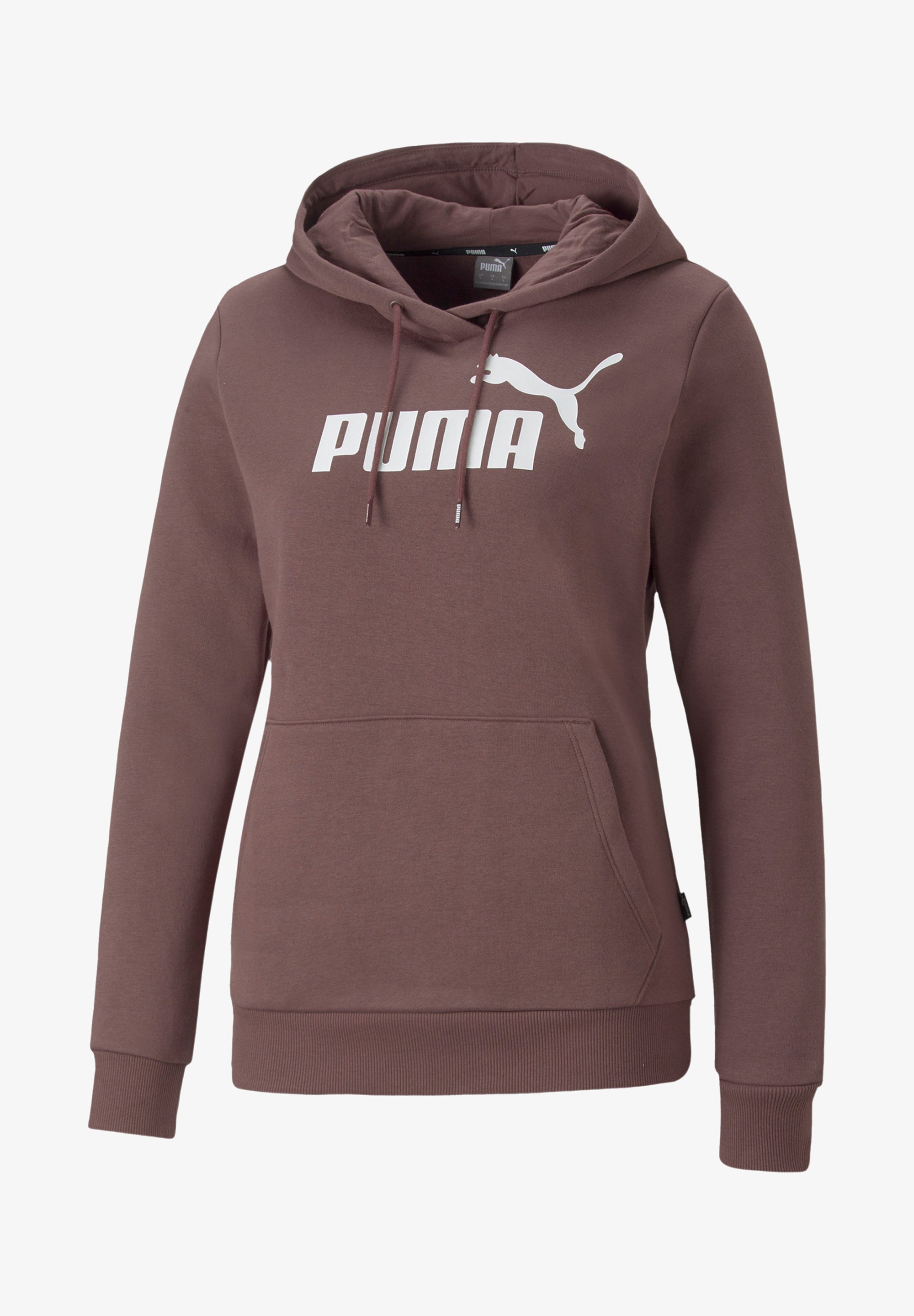 Puma LIFESTYLE ESSENTIALS LOGO Sweat à capuche brown/marron