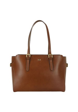 SHOPPER - Shopping bag - cognac