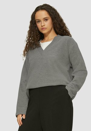 Strickpullover - graphit