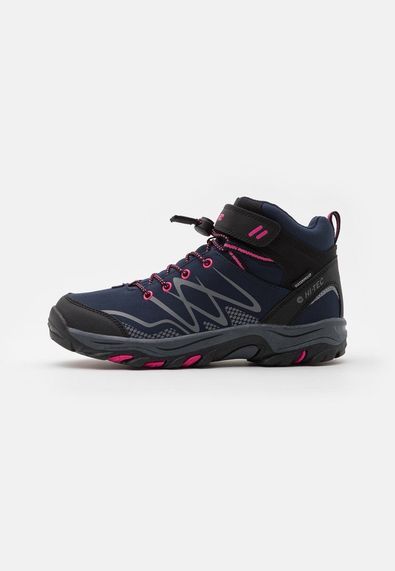 HI-TEC - BLACKOUT MID WP UNISEX - Obuća za planinarenje - navy/magenta, Povećaj