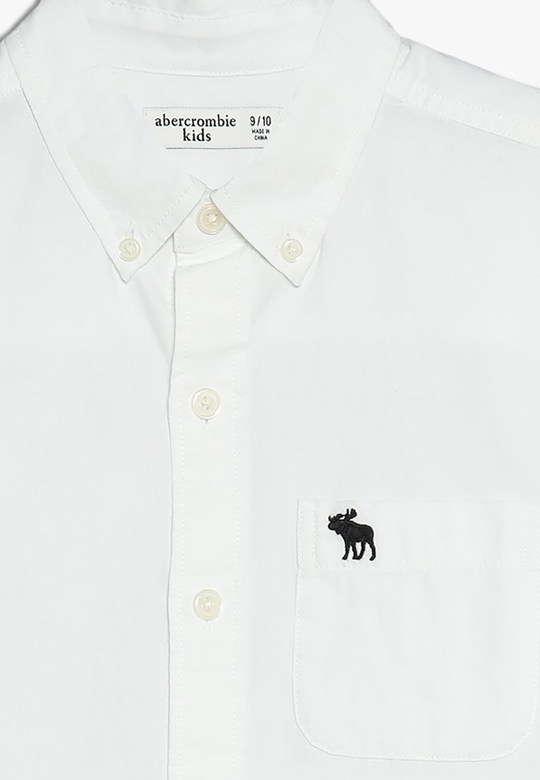 Abercrombie & Fitch PREPPY Skjorte white solid Zalando.no Abercrombie & Fitch PREPPY Skjorte white solid Zalando.no