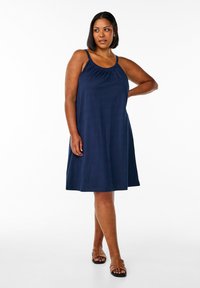 Zizzi Dnevna haljina - navy blazer solid