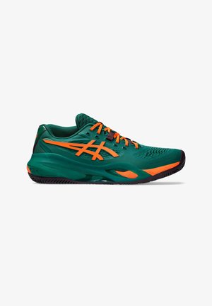 ASICS, GEL-RESOLUTION X PADEL - Padel-Schuhe - jewel green energy orange