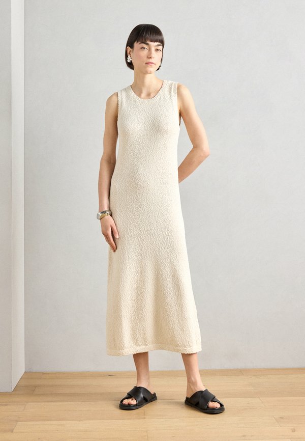 DRESS KIM - Jumper dress - light beige