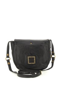 Campomaggi PETRA - Borsa a tracolla - nero pietra bianca