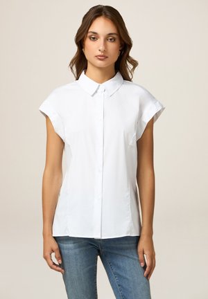 Oltre CON MANICHE A - Košilová halenka  - bianco