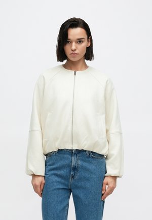 VMJOSE MONICA SHORT - Bomber tipa jaka - oatmeal