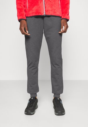 WOMAN LONG PANT - Teplákové kalhoty - antracite melange