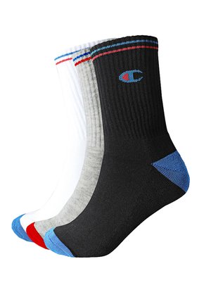 Champion 3PACK CREW - Sportsocken - schwarz  weiß  grau