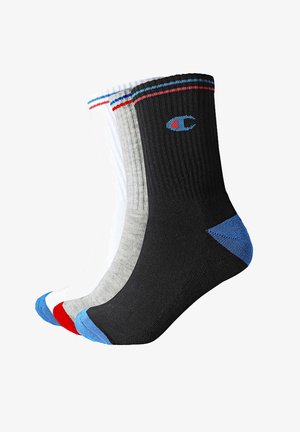 Champion 3PACK CREW - Sportsocken - schwarz weiß grau