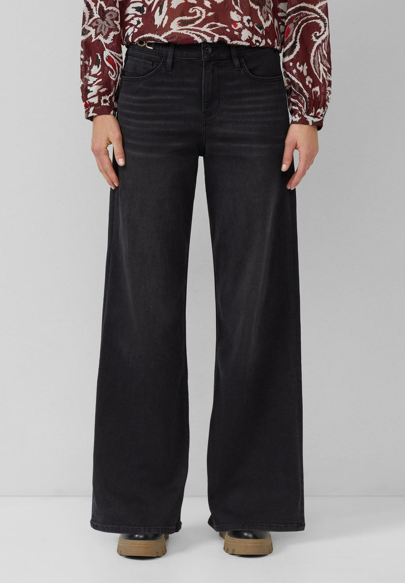 s.Oliver SURI - Jean flare - dunkelgrau