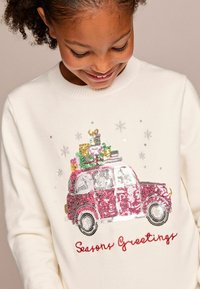Lipsy CHRISTMAS REGULAR FIT - Pulover - white