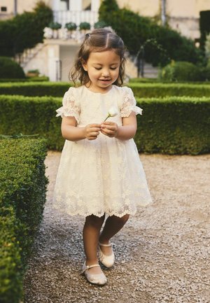 Next, REGULAR FIT - EMBROIDERED PROM - Vestito casual - ivory