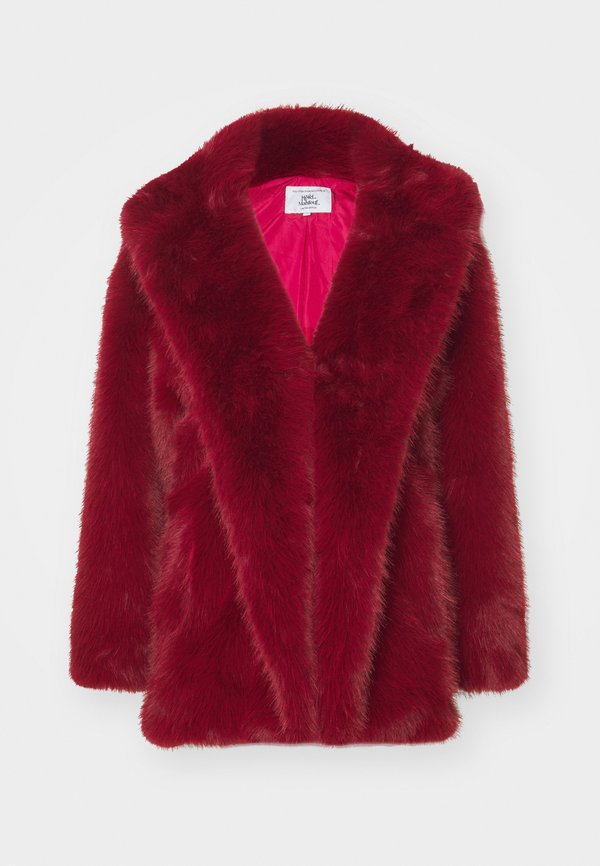 EXCLUSIVE FAUX FUR BOULDER - Winter coat - burgundy4