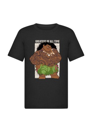 MOANA - MAUI GREATEST OF ALL TIME - Print T-shirt - black