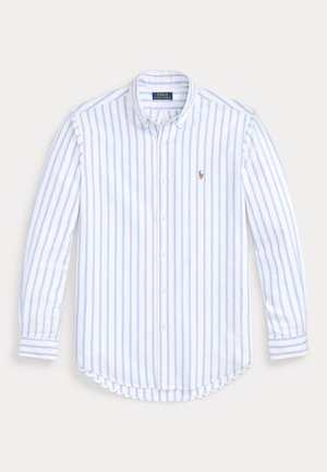 Polo Ralph Lauren STRIPED OXFORD SHIRT - Krekls - white/blue
