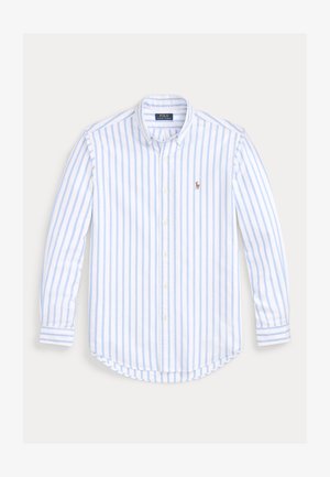 Polo Ralph Lauren STRIPED OXFORD SHIRT - Ing - white/blue