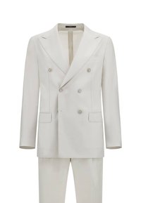 Boggi Milano DOUBLE-BREASTED GRISAILLE SET - Completo - ice