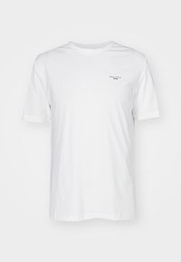 SHORT SLEEVE LOGO ON CHEST - T-shirt basic - egg white