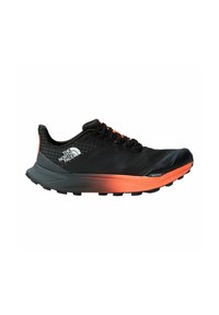 The North Face VECTIV INFINITE - Scarpe da trail running - asphalt grey vivid flame