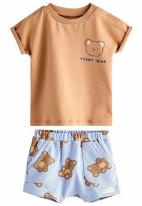 Next - 2 PIECE SET-REGULAR FIT - Košeľa - navy brown bear Miniatúrny obrázok 1