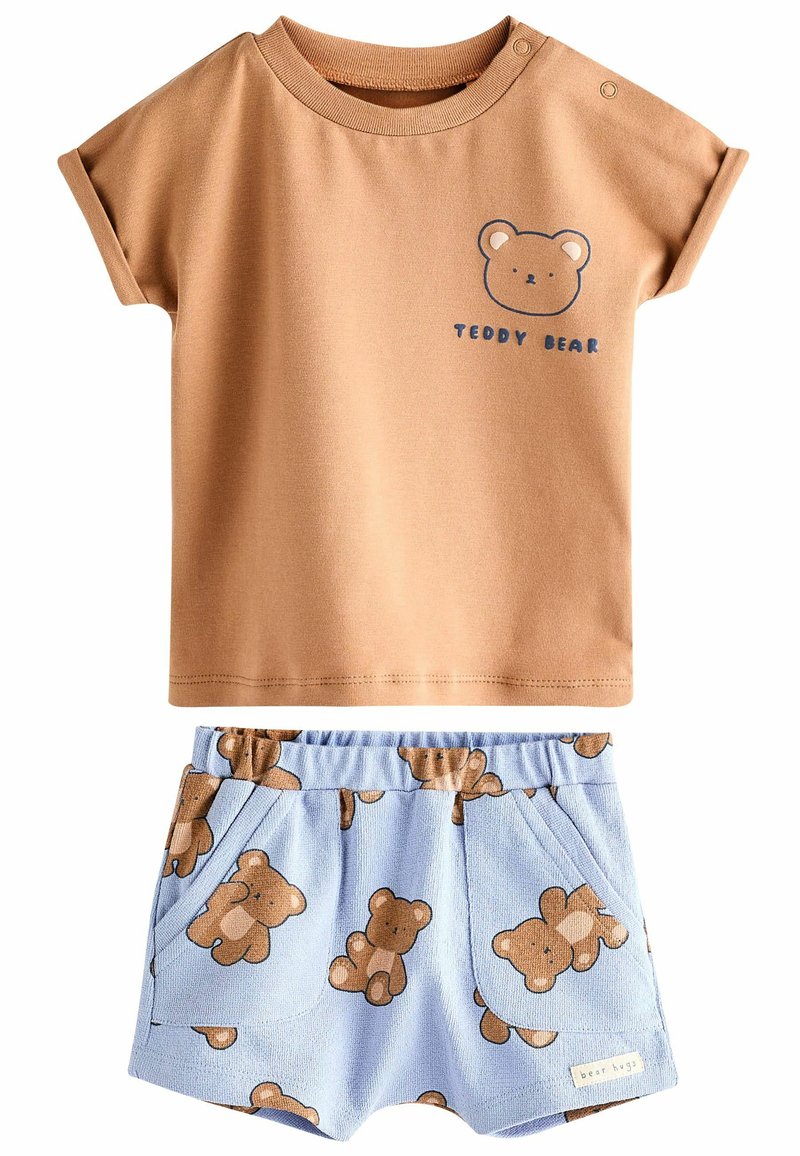 Next - 2 PIECE SET-REGULAR FIT - Srajca - navy brown bear, Povečajte