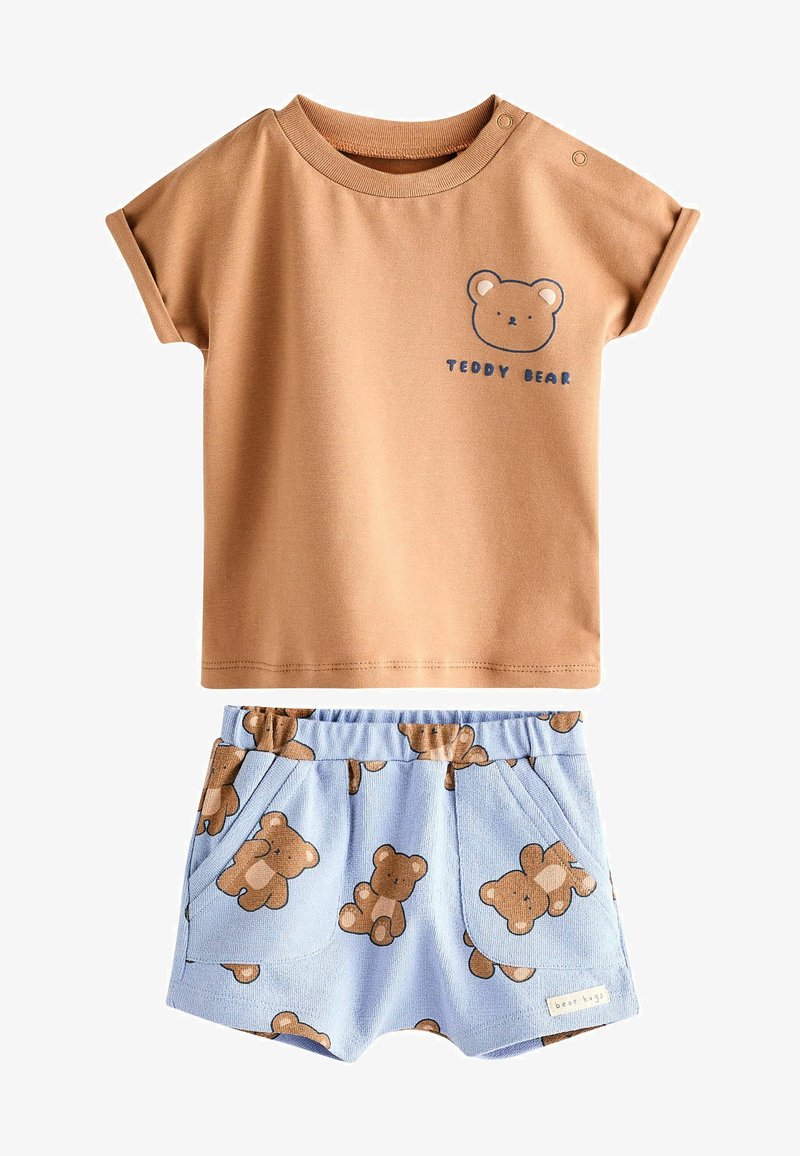 Next 2 PIECE SET-REGULAR FIT - Košeľa - navy brown bear