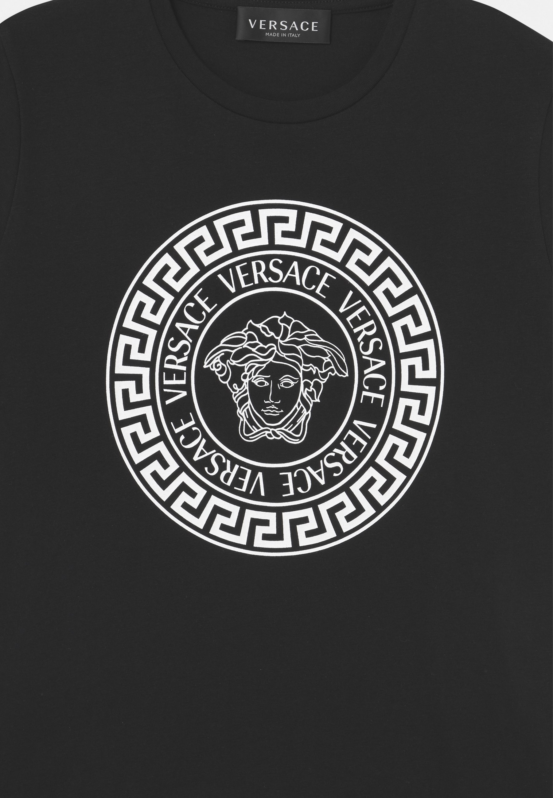 Versace MEDUSA - T-shirt print - nero 