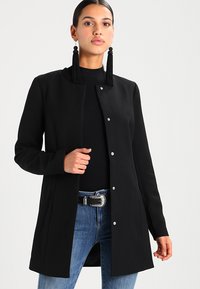 JDY JDYNEW BRIGHTON COAT - Pitkä takki - black