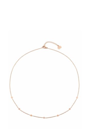 DELICATE RHOMBUS NECKLACE - Collar - rosegoldfarben