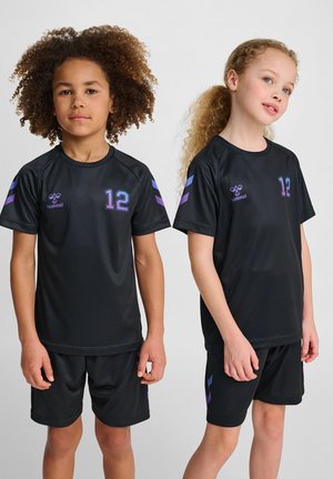 SHIMMER - Print T-shirt - black cayenne