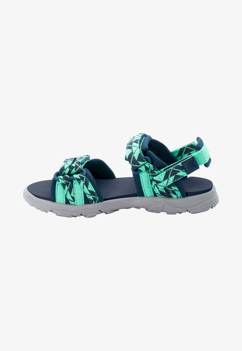 Jack Wolfskin 2 IN 1 UNISEX - Vaikščiojimo sandalai - blue /green