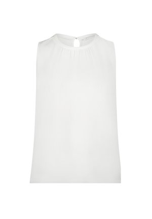 Betty & Co, BETTY & CO BLUSENSHIRT MIT WEBBESATZ - Débardeur - rohweiß