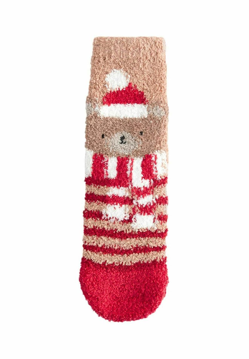 Next CHRISTMAS COSY REGULAR FIT - Calze - red and brown