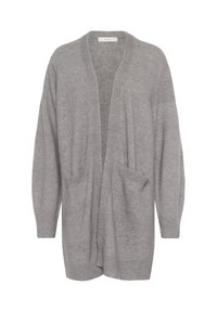 GUNIIW CARDIGAN - Kardigán - granite melange
