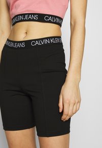Calvin Klein Jeans MILANO CYCLING - Shorts - black