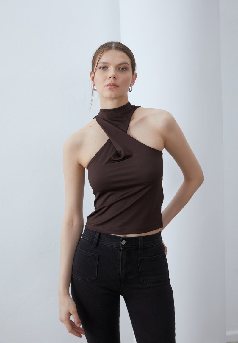 Anna Field - Top - dark brown, Enlarge