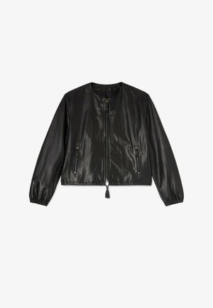 Trussardi, BLOUSON IN PELLE - Læderjakker - nero