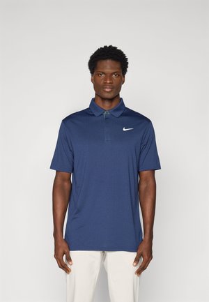 TOUR TEXTURE - Polo shirt - midnight navy/white