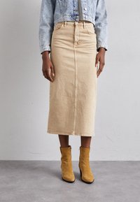 Maje Jupe en jean - brown
