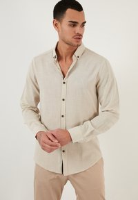 Buratti BUTTON DOWN  - Ing - stone colored