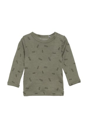 Langarmshirt - deep lichen green